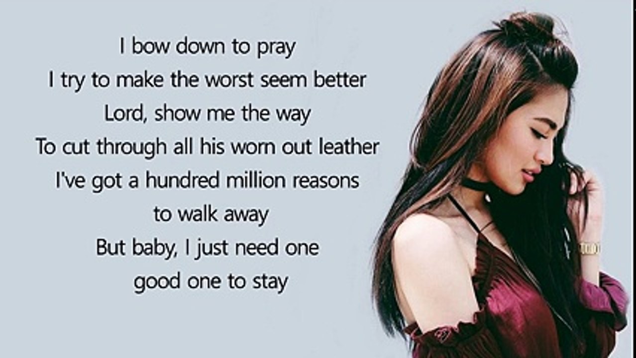 Lady Gaga-׃ Million Reasons (Lyrics) (Julie Anne San Jose Cover)