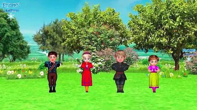 Frozen Elsa Cartoon If You Are Happy | Colors Songs | Nursery Rhymes for Children | Frozen Songs