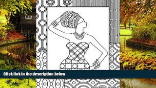 Ebook Best Deals  Color My Cover Notebook (African Woman): Therapeutic notebook for writing,
