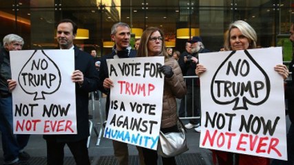 ABD'de Trump Karşıtı Gösteriler - New