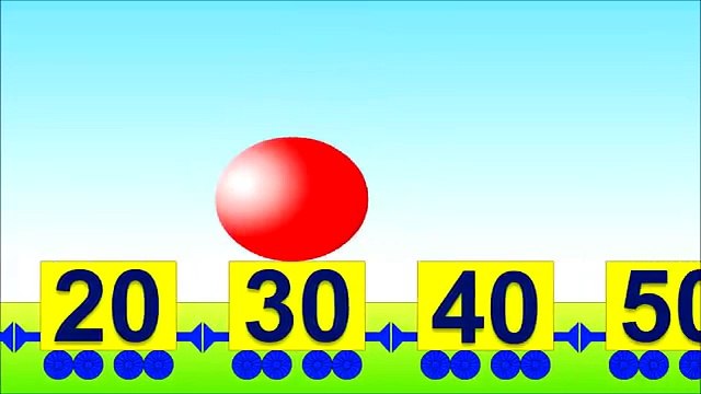 Развивающие мультики Математика для малышей Учимся считать десятками от 10 до 100 и обратно