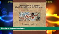 Deals in Books  Amarigna   Tigrigna Qal Hieroglyphs for Beginners: Perfect for Travelers To Egypt