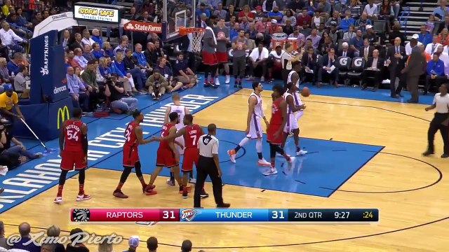 Toronto Raptors vs Oklahoma City Thunder - Full Game Highlights Nov 9, 2016 2016-17 NBA Season