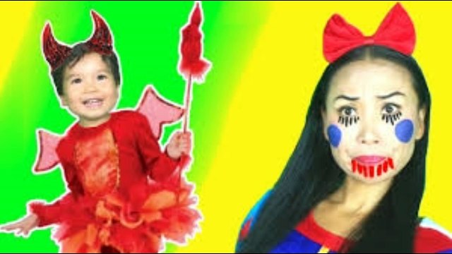 Bad Baby Thief & Catwoman vs Frozen Elsa, Fairy, Snow White, Spiderman funny superhero video