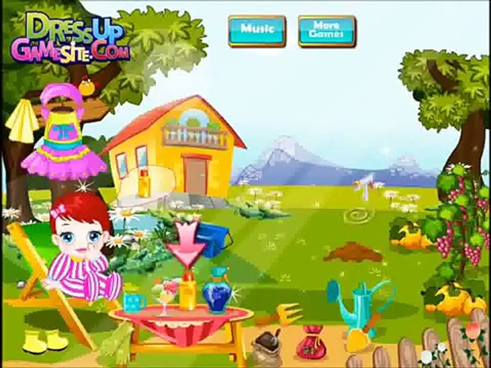 Bébé Lulu Jardinier Cool dessin animé Jeu Vidéo pour les Petits Enfants par CufoTvGameChan