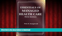 Best book  Essentials of Managed Health Care, 5th Edition