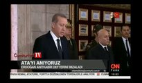 İşte Erdoğan'ın Anıtkabir Özel Defteri'ne yazdıkları