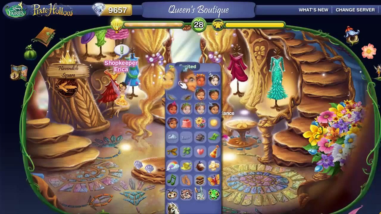 Pixie Hollow- Queen's Boutique Chic Sari Gown ♥