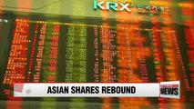 Asian stocks rebound on Wall Street gains