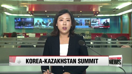 Korea, Kazakhstan hold summit, upgrade strategic partnership
