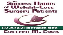 Best Seller The Success Habits of Weight-Loss Surgery Patients Free Read