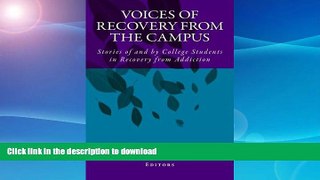 READ  Voices of Recovery from the Campus: Stories of and by College Students in Recovery from