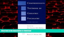Buy books  Comprehensive Textbook of Geriatric Psychiatry (Third Edition) (Norton Professional