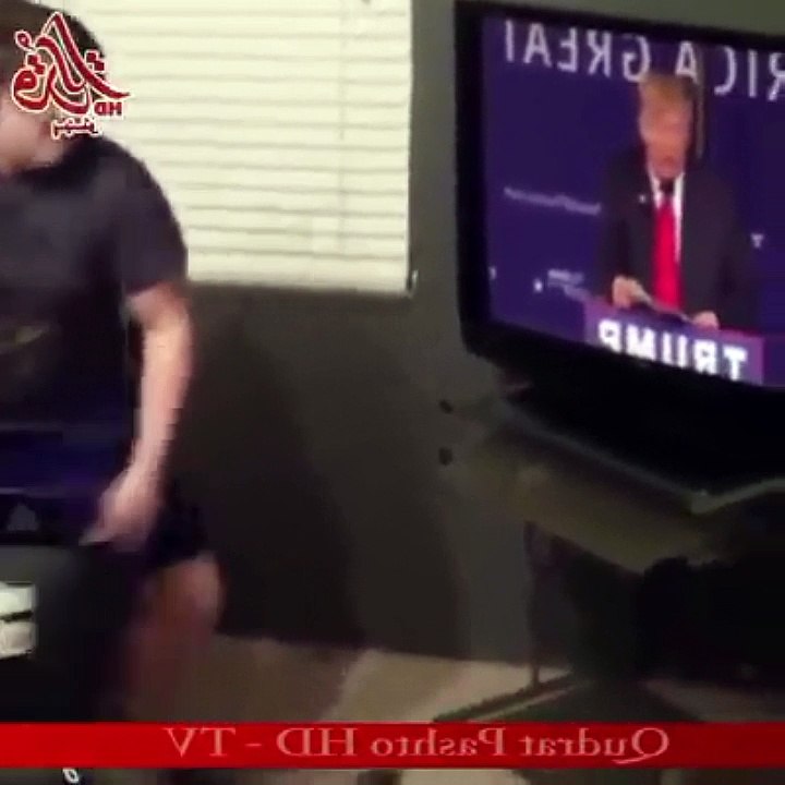 Hillary's supporters went out of control and stared breaking things