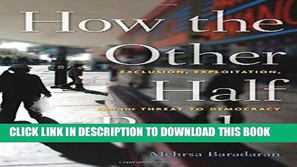 [PDF] FREE How the Other Half Banks: Exclusion, Exploitation, and the Threat to Democracy [Read]