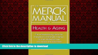 Buy book  The Merck Manual of Health   Aging