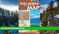 Big Deals  East Africa Road Map 1:2,500,000 (Kenya,Tanzania, Uganda)  Most Wanted