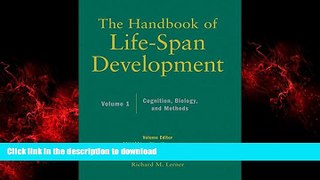 Buy books  The Handbook of Life-Span Development, Vol. 1: Cognition, Biology, and Methods