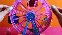 Conhecendo a Roda Gigante da Peppa Pig - Peppa Pigs Theme Park Big Wheel