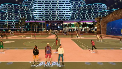 CRAZY GLITCH DURING 3v3, NBA 2K17 MyPark