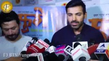 TRAILER LAUNCH OF THE MUCH AWAITED MOVIE 'FUGAY’ BY JOHN ABRAHAM