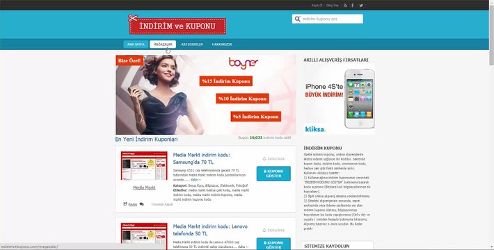 Fabrika indirim kuponu