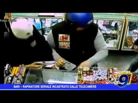 Bari | Rapinatore seriale incastrato dalle telecamere
