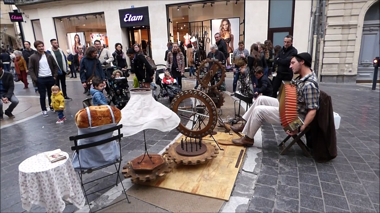 Montpellier artiste de rue