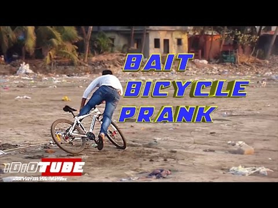 Bait Bicycle Prank (Pranks In India) - iDiOTUBE