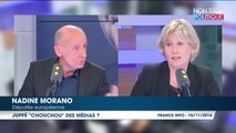 Nadine Morano part au clash avec Jean-Michel Apathie