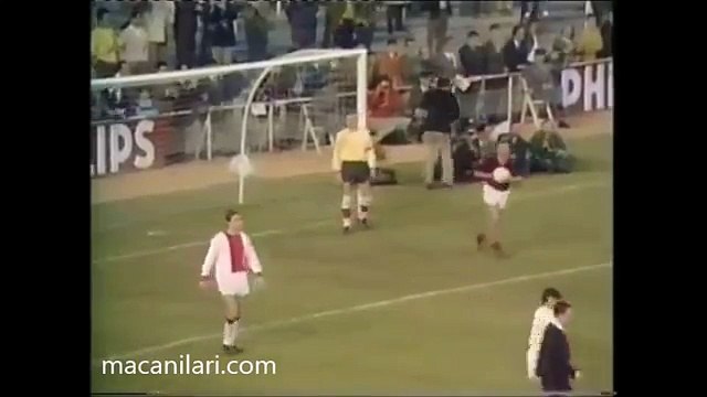28.05.1969 - 1968-1969 European Champion Clubs' Cup Final Match AC Milan 4-1 AFC Ajax