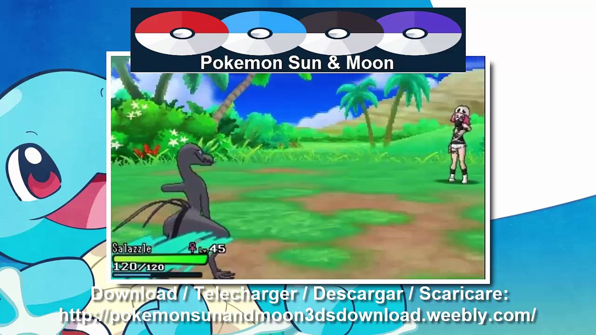 Dónde Descargar Pokémon Sol y Luna 3DS Rom - video Dailymotion