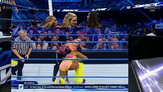 wwe smackdown 10 November 2016 Natalya vs Naomi