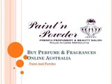 Buy Perfume & Fragrances Online Australia