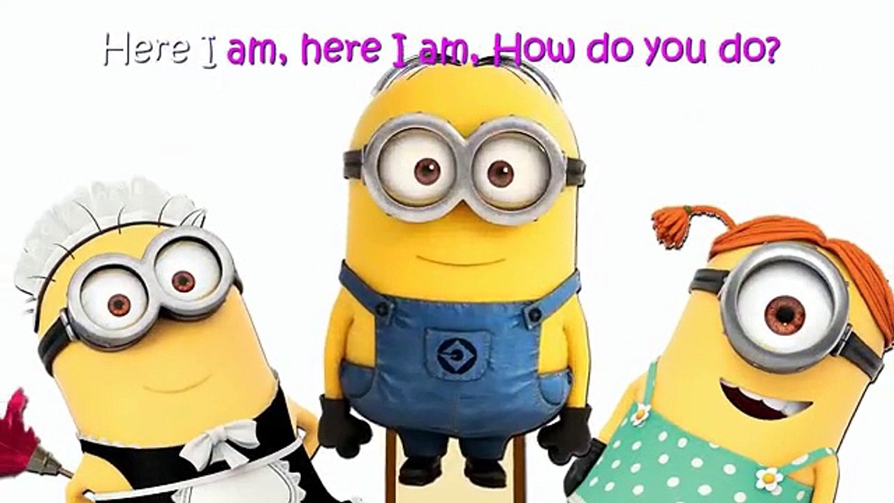 Minions Despicable me Finger Family / Nursery Rhymes