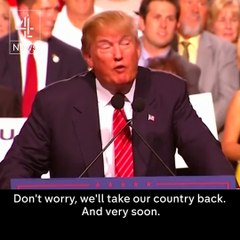 Watch similarities between Trump's victory and Brexit