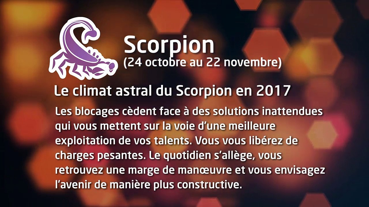 Horoscope 2017 du Scorpion