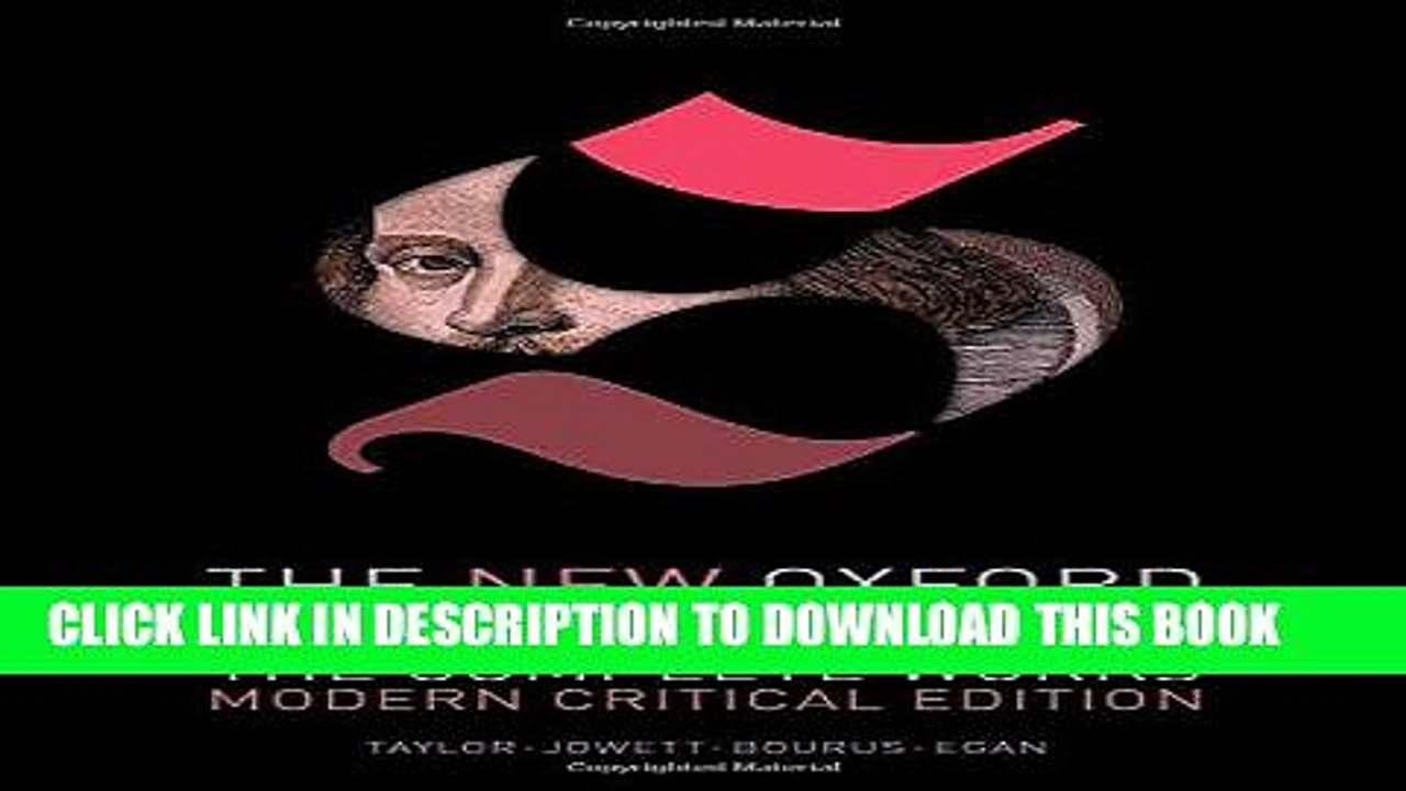 [PDF] The New Oxford Shakespeare: Modern Critical Edition: The Complete Works Popular Online