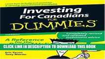 [PDF] Investing for Canadians for Dummies, 2nd Edition Full Collection
