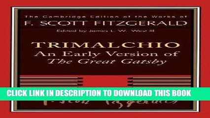 [PDF] F. Scott Fitzgerald: Trimalchio: An Early Version of  The Great Gatsby Full Online