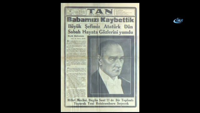 İşte 11 Kasım 1938'İn gazete manşetleri