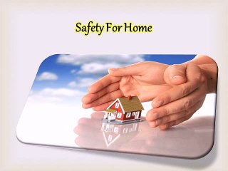 Home  Safety  Tips  for  Seniors