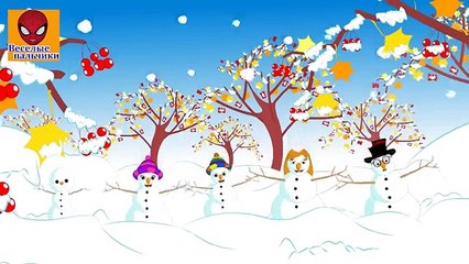 Топ 5 Новогодних Семей Пальчиков | Снеговики | Дед Морозы | Медвежата и многие другие