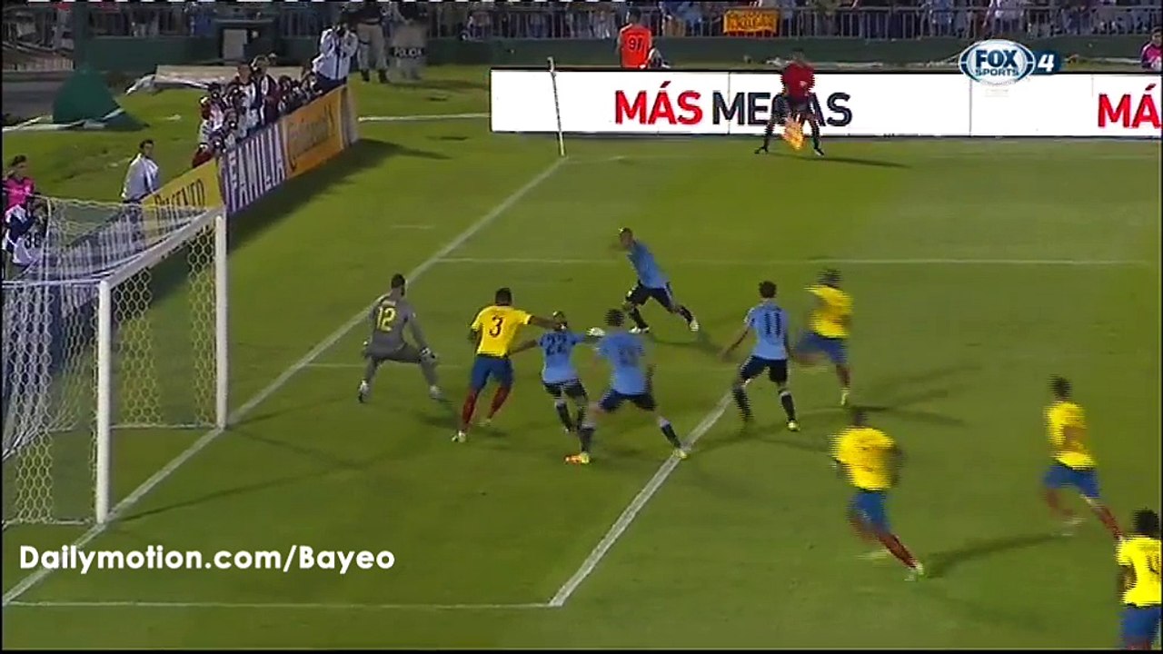 Diego Rolan Goal HD - Uruguay 2-1 Ecuador - 11-11-2016 World Cup - Qualification