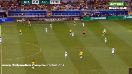 Philippe Coutinho Goal HD – Brazil 1-0 Argentina - 10.11.2016 HD