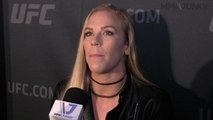 Katlyn Chookagian sees her hand being raised at MSG