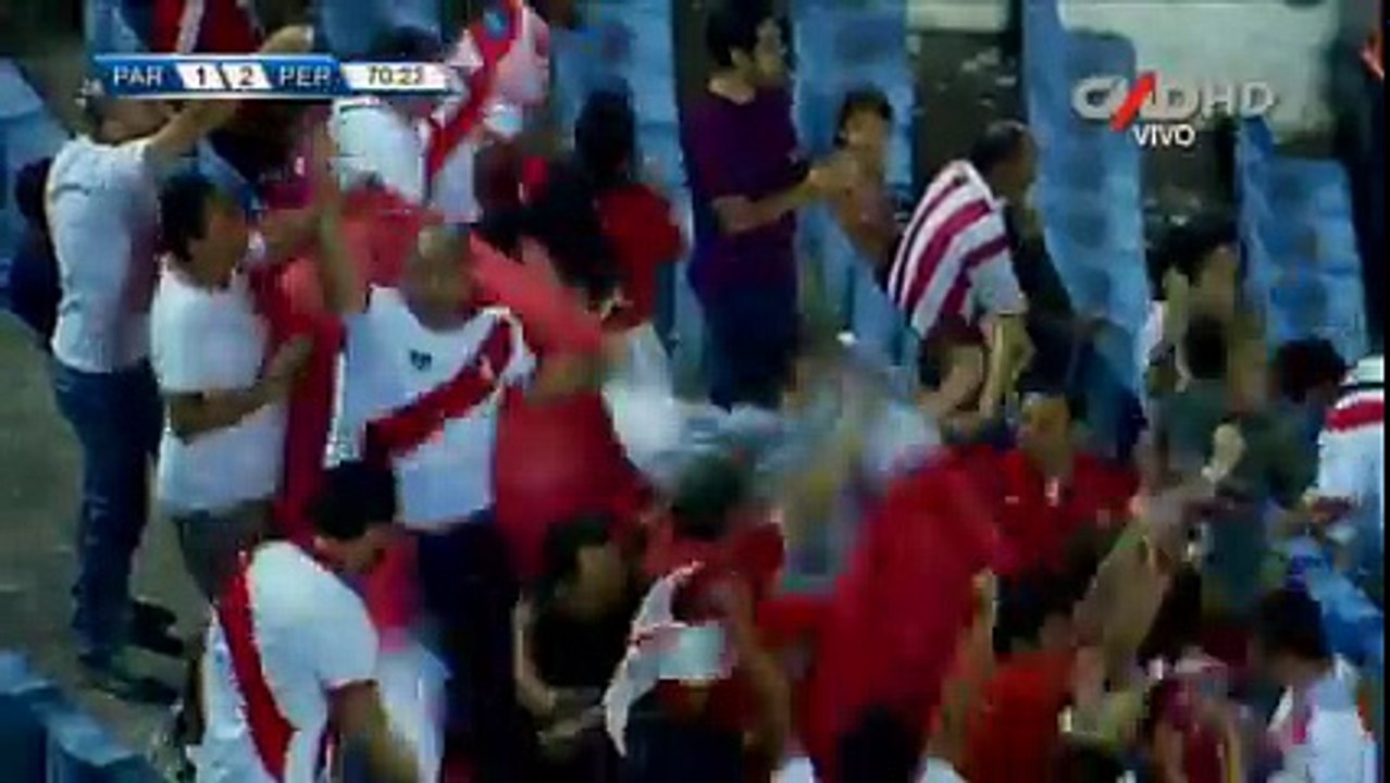 Paraguay vs Perú 1-2  Edinson Flores Goal Eliminatorias Rusia 2018  11-11-2016 (HD)
