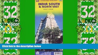 Big Deals  India South   North East 1:2,300,000 Travel Map (International Travel Maps)  Best