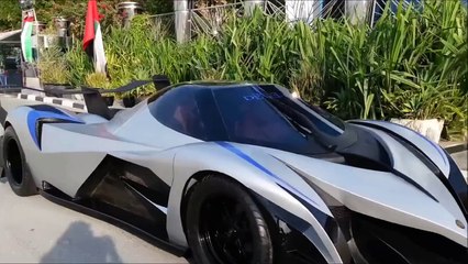 5000HP Monster! Devel Sixteen V16 Engine