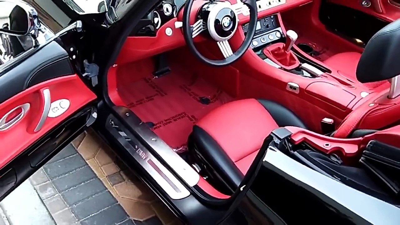 BMW Z8 Red interior